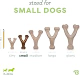Benebone Wishbone Dog Chew Toy Real Bacon Small Made in USA view 4