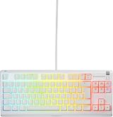 SteelSeries Apex 3 TKL Gaming Keyboard Silent 8-Zone RGB IP32 White view 7