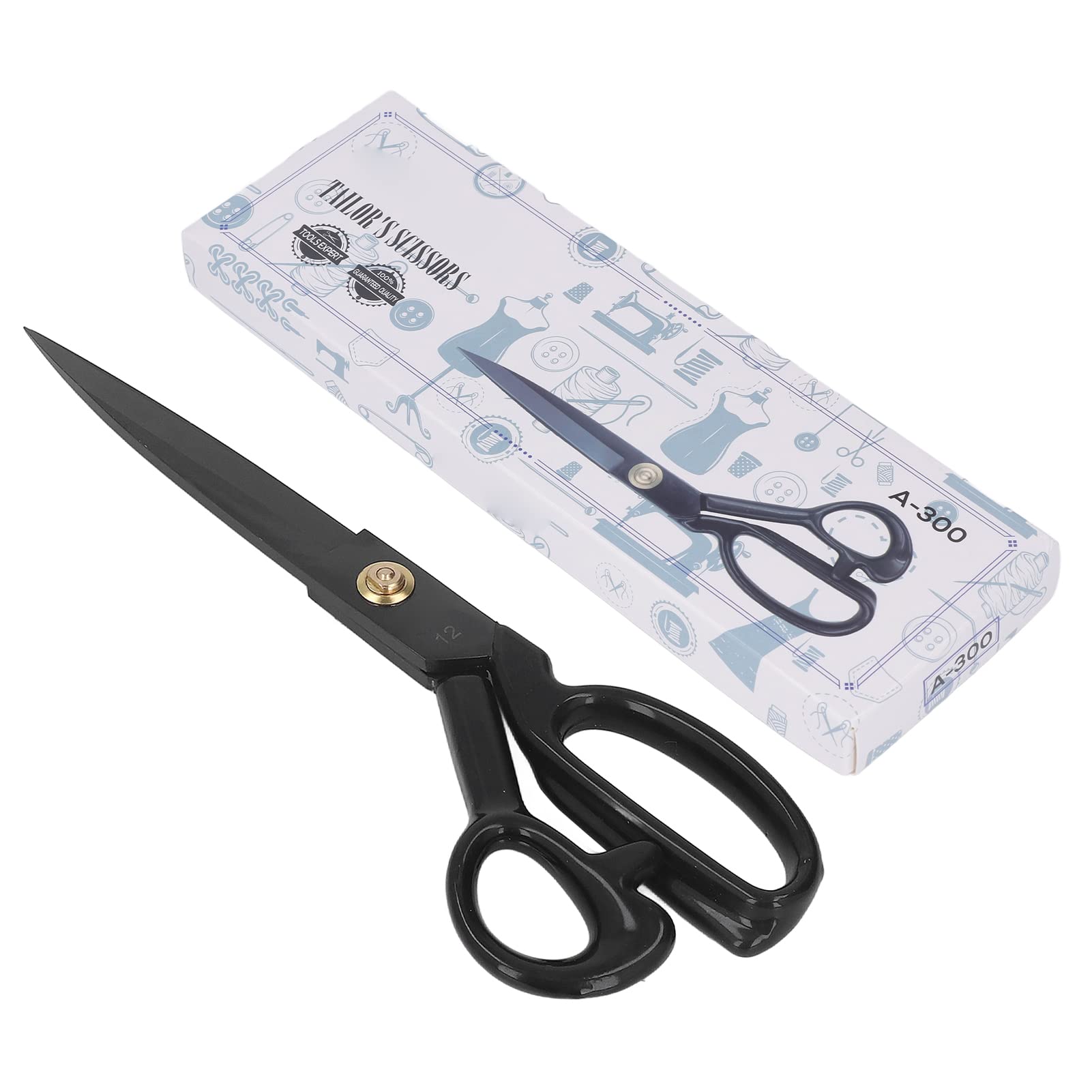 12in Sewing Scissors Professional Heavy Duty High Manganese Steel Sewing Shears, Scissors for Fabric Cutting for Fabric Cutting, 12in Sewing Scissors Professional Heavy