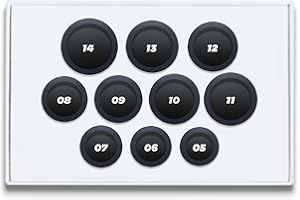 ULTRAHUMAN Ring AIR Sizing Kit - Size First Before You Buy - Choose from 10 Sizes - Sizes 5 to 14 - Find The Perfect Ring Siz