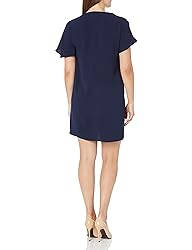 Trina Turk womens Shift Dress, Indigo, X-Small US
