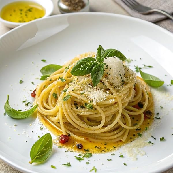 DE CECCO SPAGHETTI NO. 12 PASTA, 16 OZ, AUTHENTIC, SLOW DRIED, MADE WITH DURUM WHEAT, VERSATILE PASTA FOR SAUCES & RECIPES, MADE IN ITALY