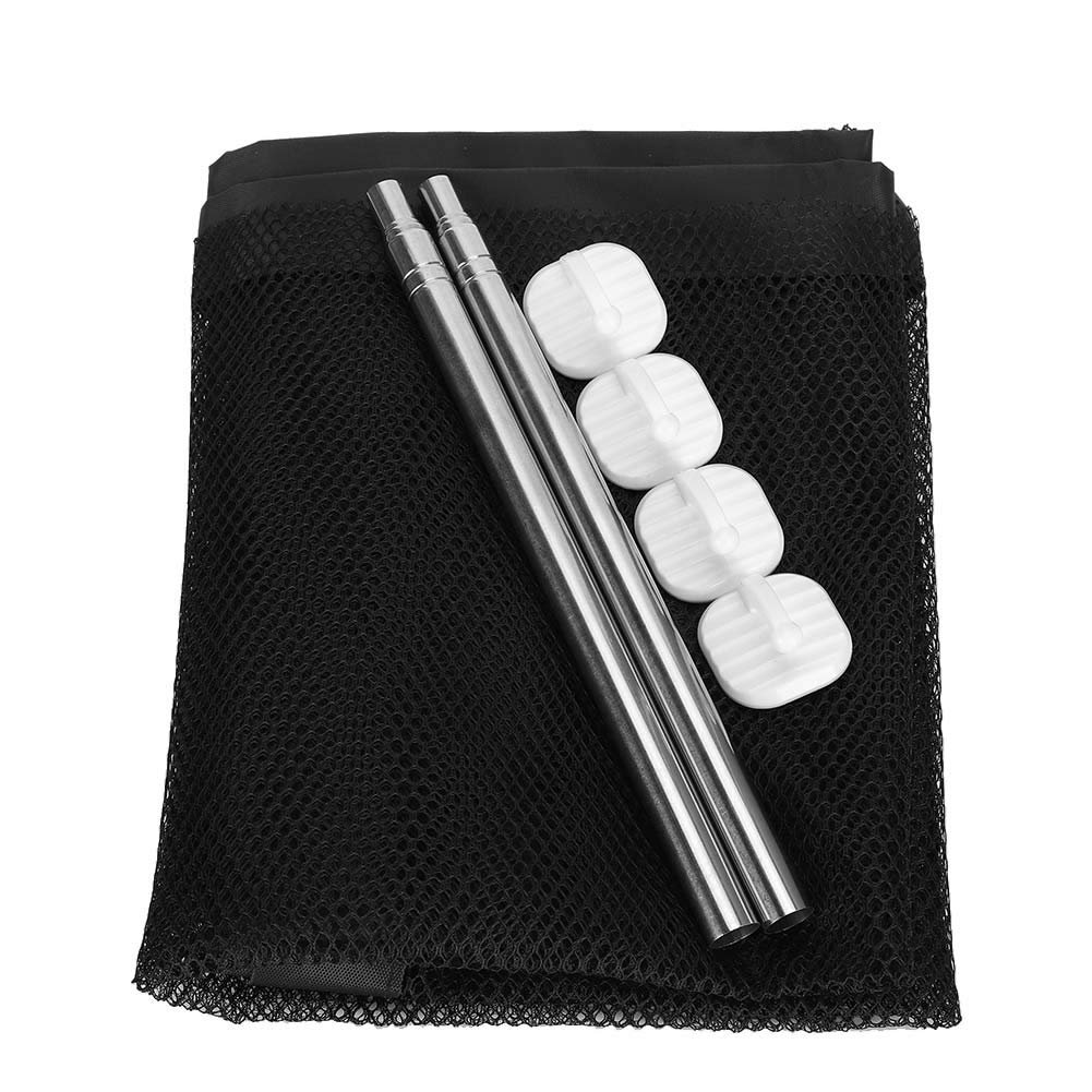 Folding Pet Safety Gate for Dogs - Portable Mesh Dog Gate, Isolation Net Hallway Doorway Safety Fence Guard