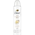 Dove Aluminum Free Deodorant Spray with 1/4 Moisturizers, for 72H Odour Protection, Oat Milk & Vanilla Scent, 113 g