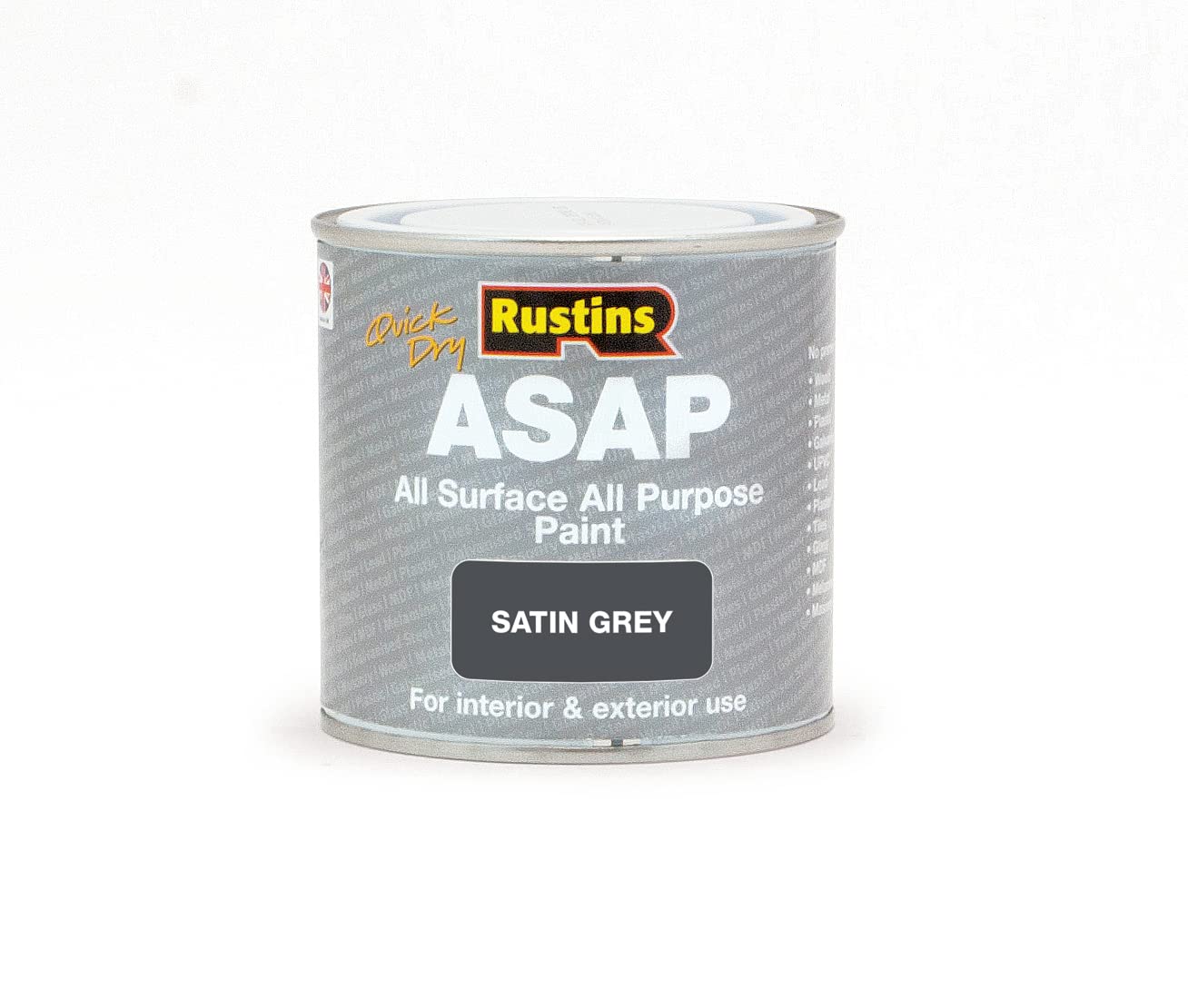 RUSTINS ASAP Paint Grey 500ml