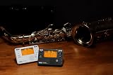 Korg TM70C Metronome Tuner with CM-400 Clip-On Microphone White view 2