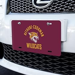 Bethune-Cookman Wildcats Logo Novelty Metal Vanity