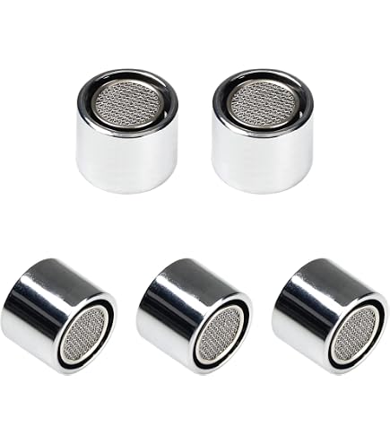 Juvielich 24mm Swivel Sink Faucet Aerator - Flow Restrictor Replacement For Bathroom & Kitchen