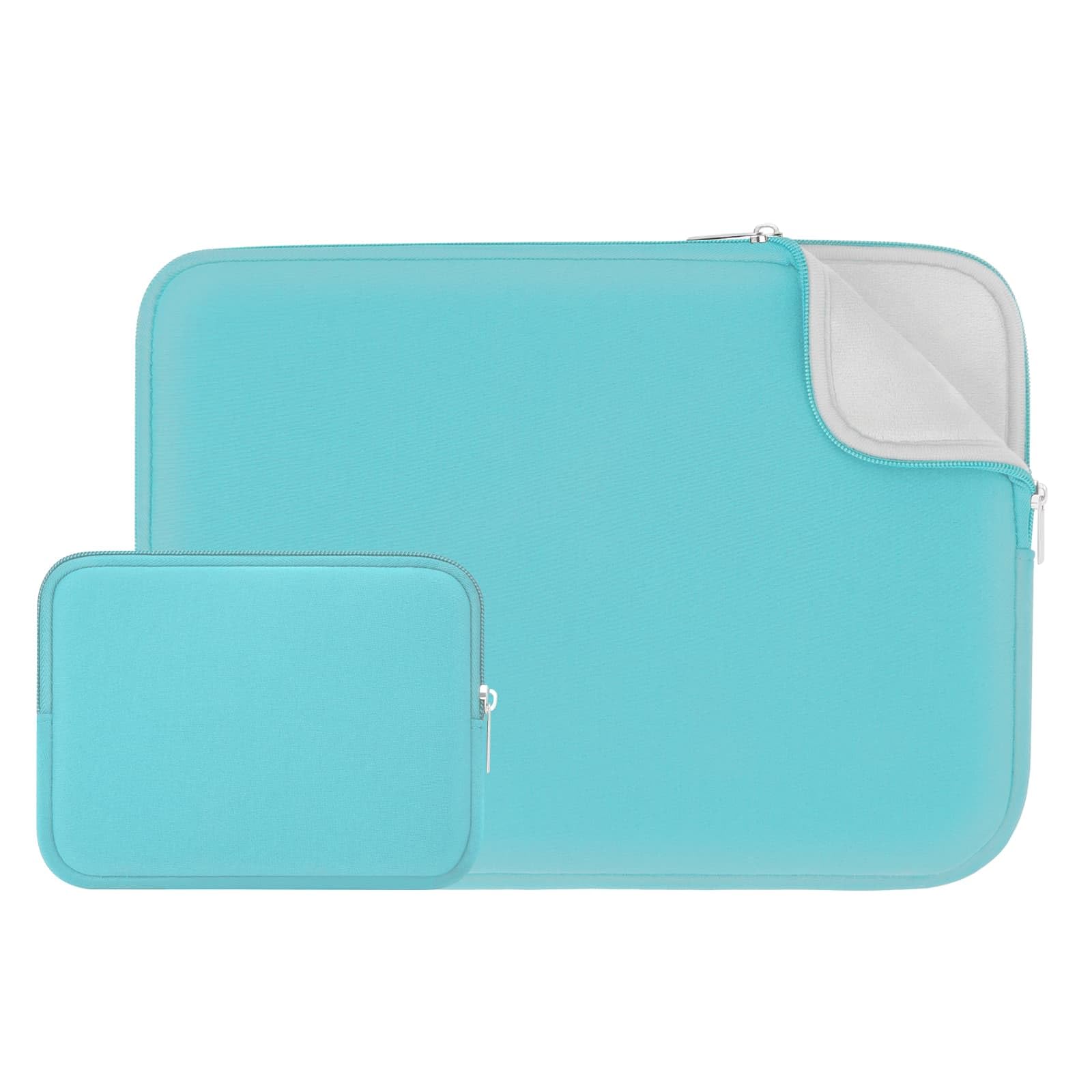 RAINYEAR 16 Inch Laptop Sleeve Protective Case with Accessories Pouch, Compatible with New 16" MacBook M1 M2 M3 M4 M5 Pro/Max for A3428 A3429 A2141 A2485 A2780 A2991 A3403 A3186(Blue)