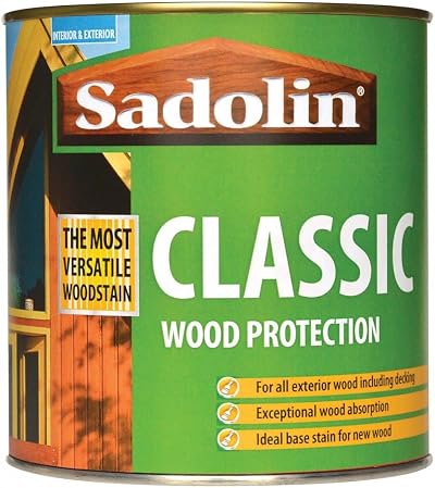 Sadolin Classic Wood Protection 1 L Jacobean Walnut Brand New 1 Litre