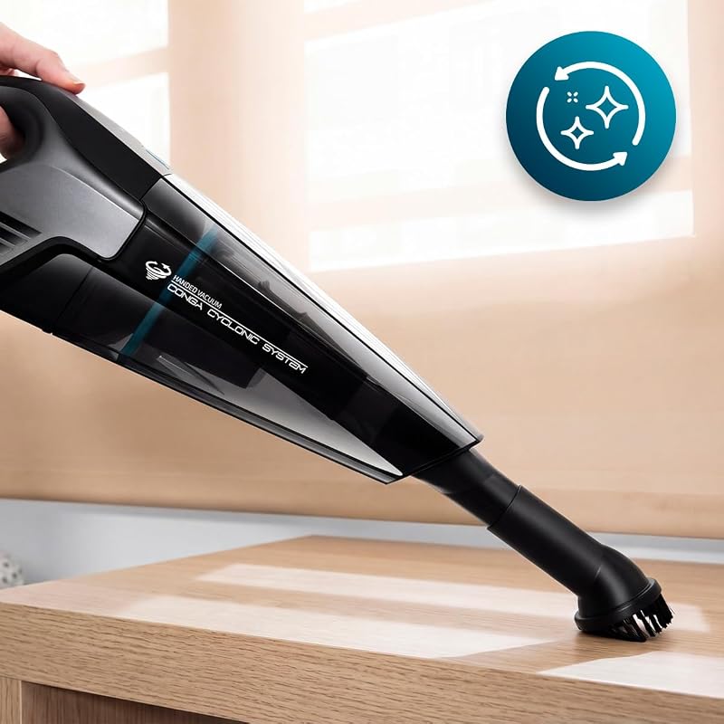 Aspirapolvere portatile senza fili Conga Immortal Extremesuction 22,2 Animal Hand Neo. 150 W, Batteria 22,2V, 10kPa, Serbatoio 500ml, Filtro ad alta efficienza, Accessorio per Animali