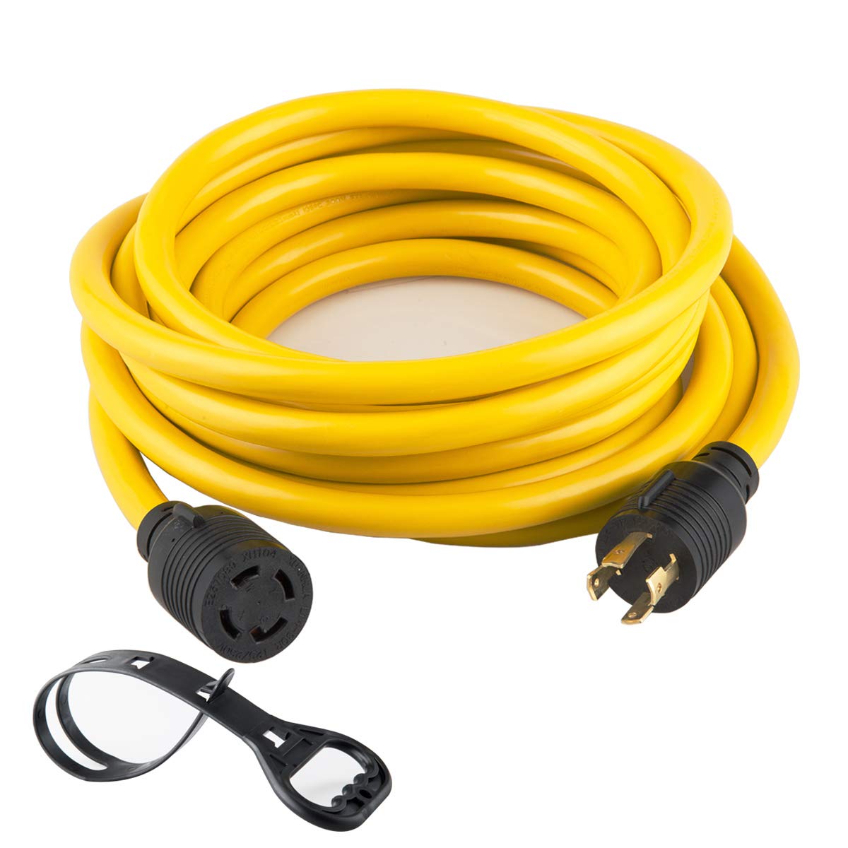 50 FEET Heavy Duty Generator Locking Power Cord