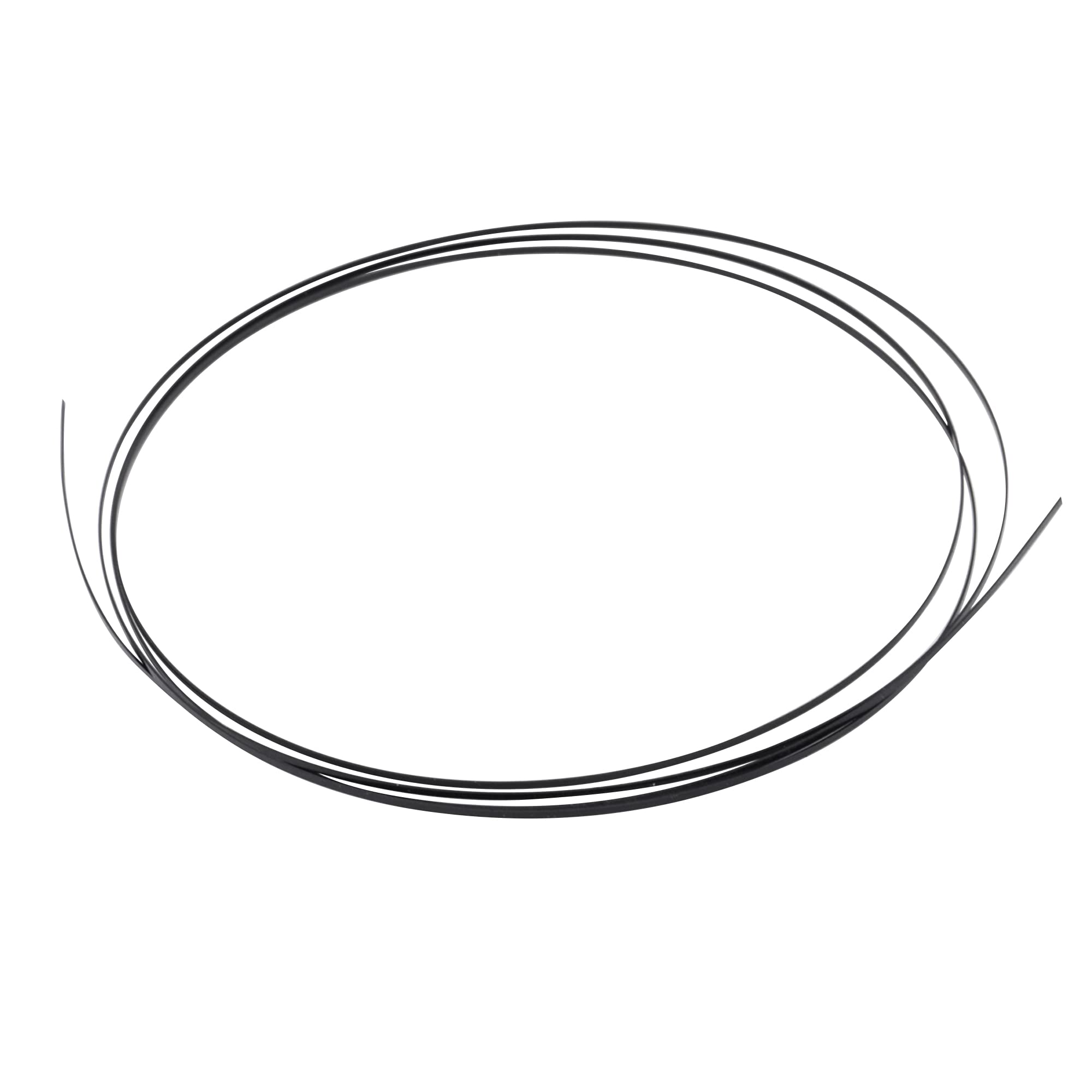 Musiclily 1650x1.5x0.5mm Plastic Binding for Acoustic Classical Guitar, Black