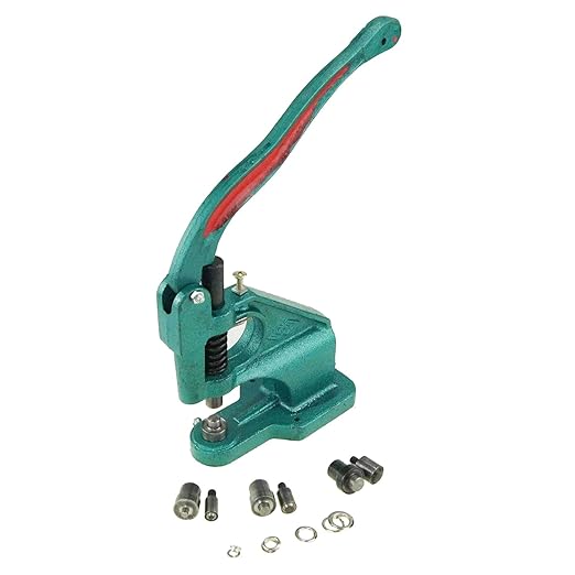 Öse Punch Maschine w 400 Ösen 6 10 12 14 mm Presse Loch Werkzeug Tülle Set Kit