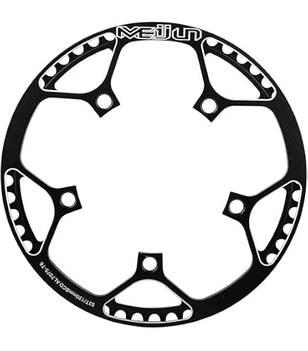 Plateau Pédalier Goucrro 110/130 BCD – Large/Étroit, 36-60T, Alu 7075, Pour Vélo Route/Pliant