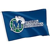 Desert Cactus Dallas Mavericks Flag NBA 100% Polyester Indoor Outdoor 3x5 feet National Basketball Association Team Flags (Vintage Flag)
