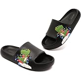 Guyarns Big Kids Cloud slides,Boys Girls Slides Non-slip Summer Beach Pool Shoes Toddler Cartoon Slides Sandals Indoor&amp;Outdoor Garden Slippers Shower Shoes