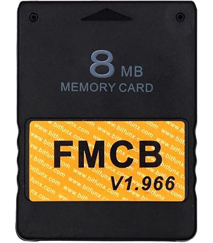 2025 Upgraded Free McBoot FMCB 1.966 PS2 Memory Card 64MB for