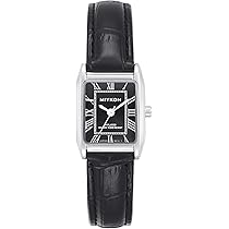 VXFAIZY Rectangular Watch for Women with Vintage Roman Number and