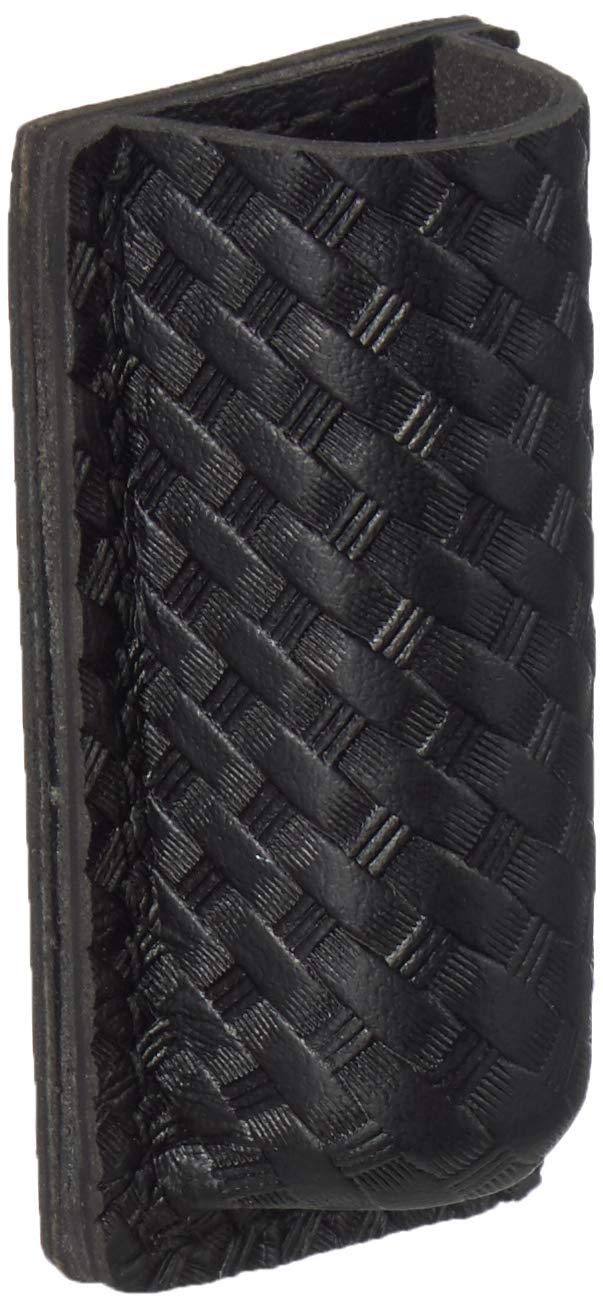 Safariland 306 Open Top Mini Flashlight Carrier, Basketweave Black, SureFire 6P, Basketweave Black