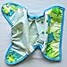 One Size Cloth Diaper Cover Snap with Double Gusset (Turtle)