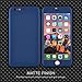 iPhone 6s Plus Case, VANSIN 360 Full Body Cover Ultra Thin Protective Hard Slim Case Coated Non Slip Matte Surface with Screen Protector for Apple iPhone 6 Plus & iPhone 6s Plus (5.5'') - (Navy Blue)