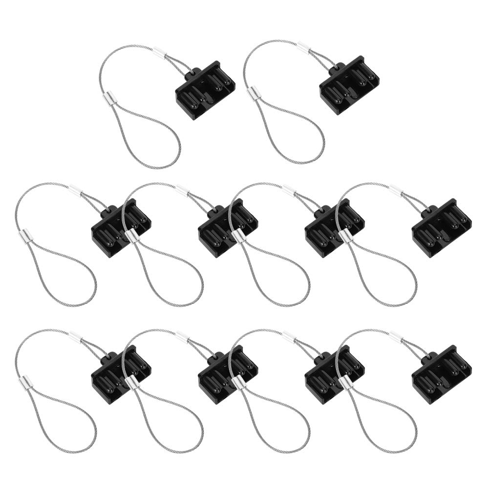 10Pcs Dust Cap for Forklift Connector Forklift Connector Dust Cap Plastic Hard Texture lid for 50A Forklift Connector