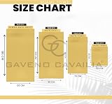 GC GAVENO CAVAILIA Egyptian Cotton Hand Towels Set of 4 700 GSM Ochre 50x85 cm view 5