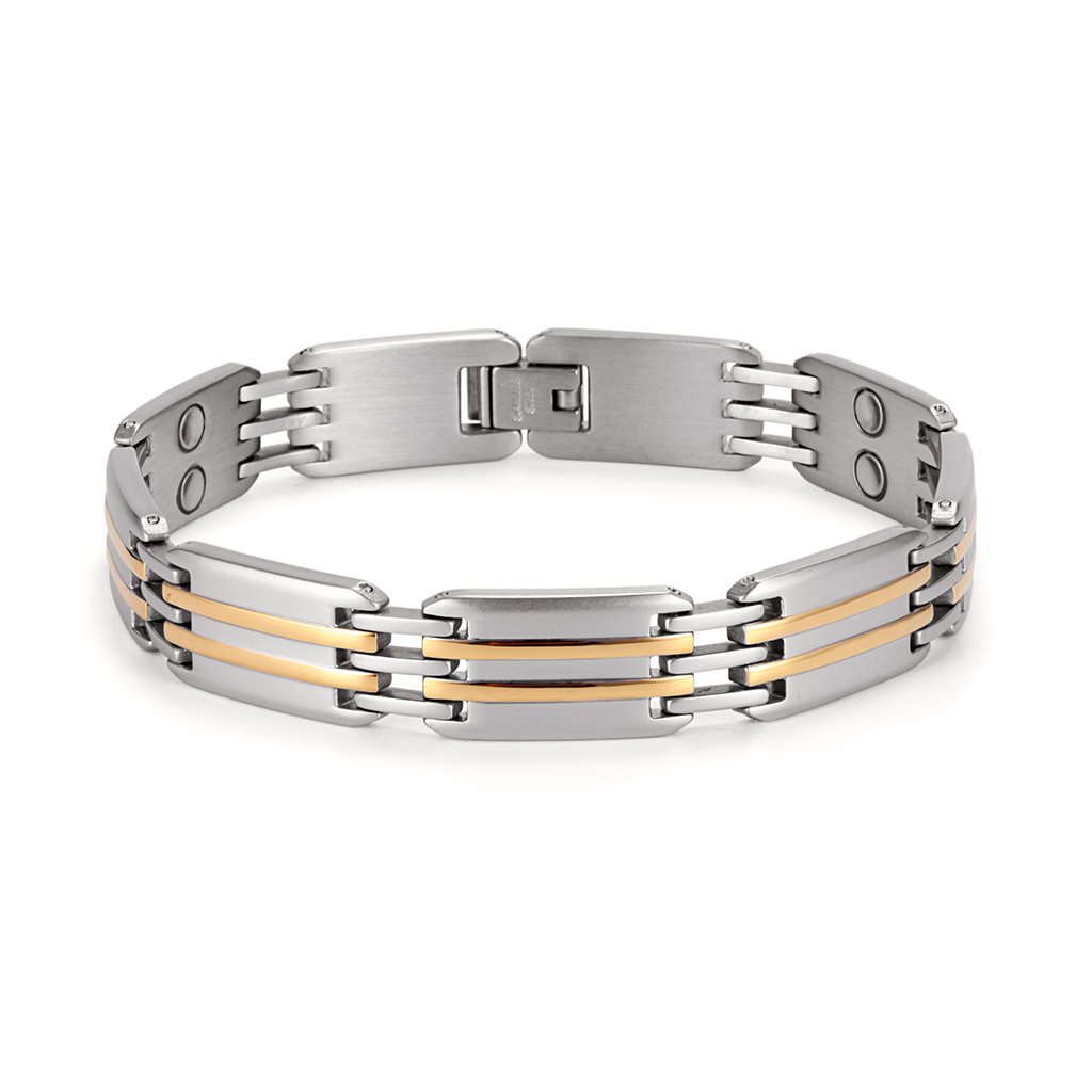 Magnetic Bracelet - Silver Gold - INTERCHARMS©