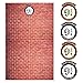 2 in 1 Red Brick Wall Backdrop,Platform 9 and 3/4 King's Cross Station,Curtains Door Decorations,Entrance to Your Imaginary World,Photography Backdrop Vintage Decorations 50