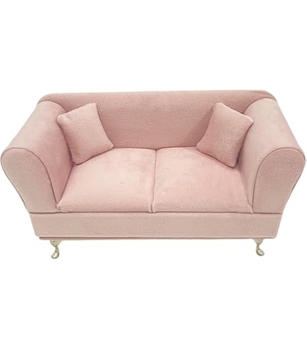Amazon.com: Openable Jewelry Couch Dollhouse Sofa Jewelry Box Pink
