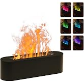 Essential Oil Diffusers,7 Colors humidifier with Essential Oil Diffuser | 150ml Ultrasonic essential oil diffusers for home Home,Bedroom,Office,Yoga(Black)