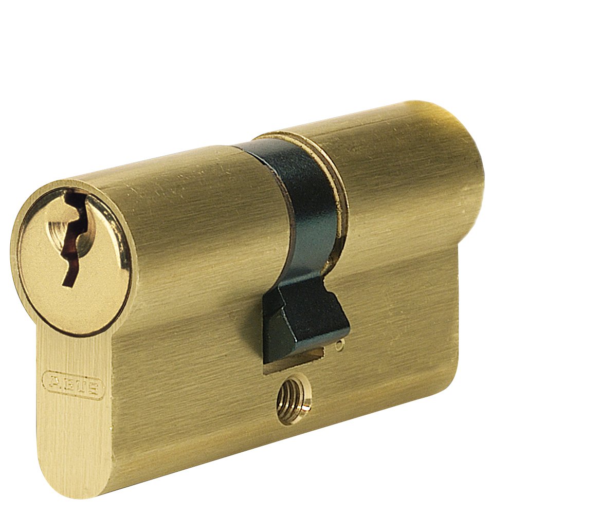 ABUS 39516 Door Cylinder 40 x 40 mm Gold