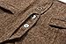 Coodebear Boys' Girls' Letters Lined Pockets Buttons V Collar Vests Brown Size 3T