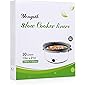 Yengoth Slow Cooker Liners, 13 x 21 Inches Disposable Cooking Bags, Fit 3QT to 8QT, 1 Pack (30 Liners), Easy Clean-Up…