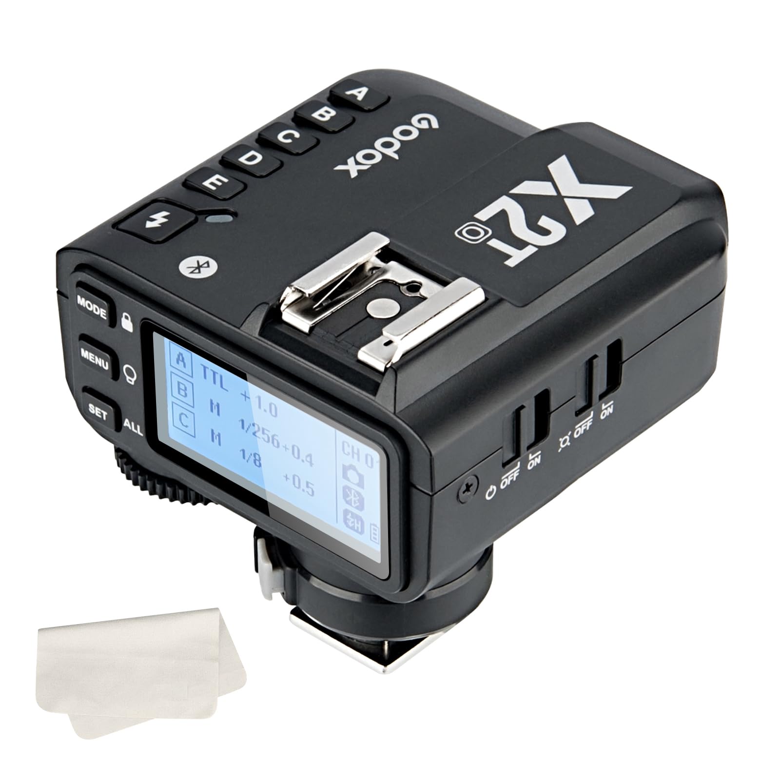 Godox X2T-O 2.4G Wireless Flash Trigger Transmitter for Olympus with TTL II HSS 1/8000s Group Function LED Control Panel Firmware Update