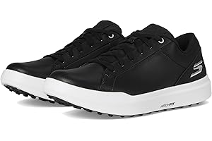 Skechers Go Golf Men's Drive 6 Arch Leather Relaxed Fit Spikeless Golf Shoe Sneaker