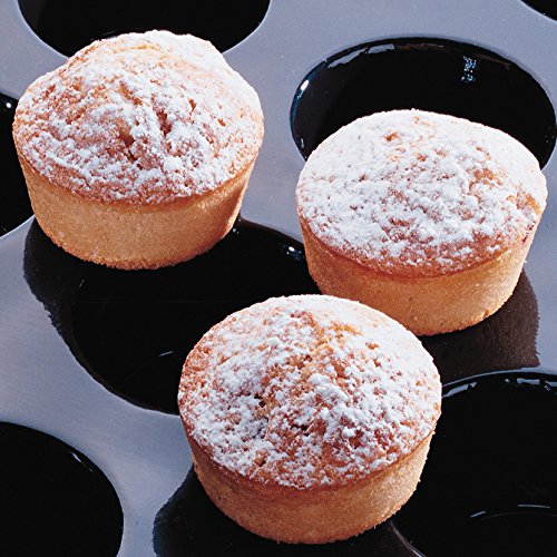 Click Here to See More Images Demarle M370 J Non-Stick 40-Form Flexipan Small Muffin Mold