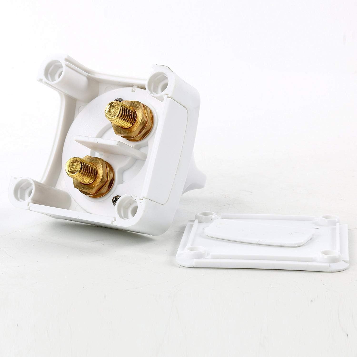 Amarine Made Boat Battery Power Disconnect Switch, Heavy Duty Battery Isolator Switch (275-201) : Sports & Outdoors