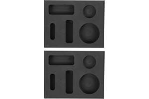 YARNOW 2pcs Graphite Ingot Casting Mold with 5 Slots, High-temperature Resistant Jewelry Smelting Tool