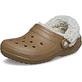 Crocs Unisex-Adult Classic Fleece Lined Clogs, Fuzzy Slippers for Women and Men