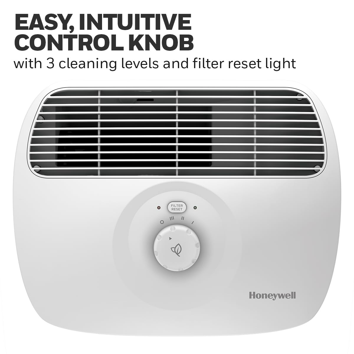 Honeywell Air Purifier for Home, 465 Ft² in 1 hour, Dual Action Filter, Reduces Dust, Pollen, Pet Dander, Odors, Smoke, Compact Allergen Reducer, White HHT270