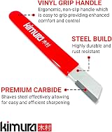 Kimura 5 Pro Garden Tool Sharpener Premium Carbide Sharpener for Pruners Loppers view 2