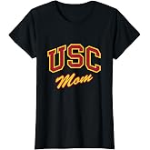 USC USC Mom Retro Script Style T-Shirt