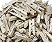 Juvale 200pcs Mini Natural Wooden Clothespins Pegs Clips for Photo Paper, Wedding and Home Decoration, DIY Crafts and Party - 1 inch