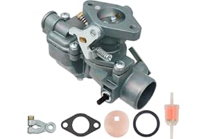 NENKUTEN Carburetor Tractor 251234R91 Carb for Farmall IH Tractor Cub 154 184 185 C60 Early Cub LoBoy Engine SN 312389, with Choke Lever Filter Gasket, Replace 251234R92 71523C92 405004R91 63349C91