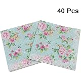 20 Servietten Little Roses – Kleine Rosen-Muster, 33x33 Cm, 3-lagig Aus Deutscher Produktion