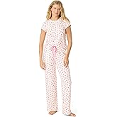 PJ Salvage womens [Amazon Exclusive] Airy Waffle Pajama 2-piece Pj Set