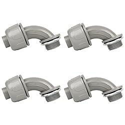 HDHAODA Conduit Connectors, 3/4 Inch Liquid Tight