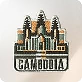 Cambodia (V elcro Patch - NOT Iron On) (License Reseller) - by HEDiGEAR